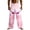 Pink, variant on Men's Big&Tall Linen Casual Pants Drawstring Waist Beach Vacation Pants,S,Black
