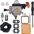 thumbnail image 1 of 4180-120-0617 FS131 Carburador para desbrozadora Stihl FS131, FS131R, HT131, HT133, KM131, KM131R, FS311, 4180/17 - con herramienta de ajuste, 1 of 5