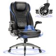 thumbnail image 2 of COLAMY Office Chair-Ergonomic Computer Desk Chair with Thick Seat for Comfort, High Back Executive Chair with Padded Flip-up Arm My Lux Decor Round, 2 of 7