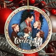 thumbnail image 7 of Vintage It&rsquo;s a Wonderful Life Handcrafted Christmas Ornament, Classic Holiday Movie Souvenir, 7 of 7