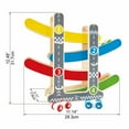 thumbnail image 4 of Hape Fast Flip Kid's Colorful Wooden Racetrack, Kids & Toddlers, 4 of 5