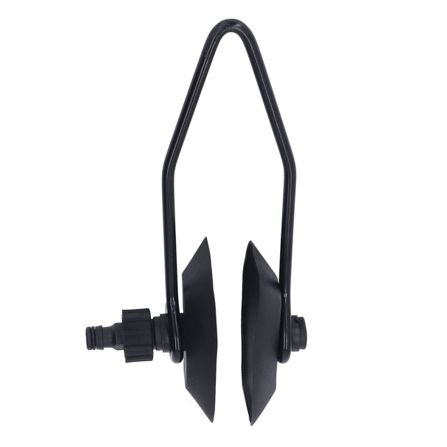 Outboard Motor Flusher, Boat Motor Flusher PVC Coating Universal Steel Bracket Anti Deform Dual Feed Rectangular Muffs for Ships Yachts