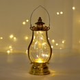 thumbnail image 1 of Linterna parpadeante LED Lámpara de aceite Lámpara de decorativa con pilas Linterna de luz portátil para boda Balcón Patio Decoración de vacaciones Oro Baoblaze Linterna de lámpara de aceite, 1 of 8
