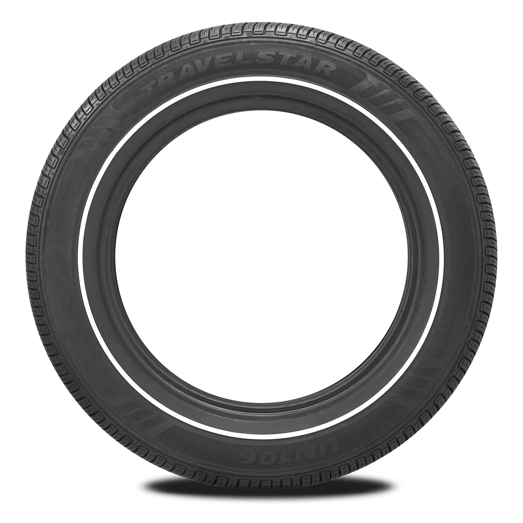 Travelstar UN106 All Season 225/60R16 225/60/16 98T Passenger Tire Narrow White Wall 9mm(No Rim)