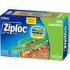 Ziploc Sandwich and Snack Bags with EasyGuide Texture, Plastic Storage Bags with Grip 'n Seal Technology, 270 Bags Total