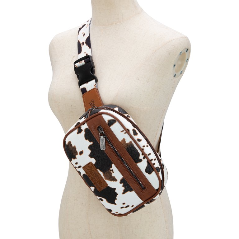 Wrangler Waist Pack for Women Cow Print Fanny Pack Men display picture 1