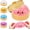 Glitter Pink, variant on Glitter Dumplings Squishy Toys,Cute Stretchable Squishies Stress Balls with Food Box, Fidget Sensory Squeeze Toys for Holiday & Birthday Gifts (Gold)