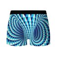 thumbnail image 4 of Calzoncillos tipo bóxer para hombre, ropa interior masculina, transpirable, con diseño hipnótico de vértigo, 4 of 5