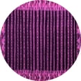 thumbnail image 1 of Ahgly Company Indoor Round Abstract Pink Modern Area Rugs, 4' Round, 1 of 4