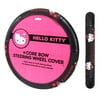 Plasticolor Hello Kitty Core Bow Steering Wheel Cover