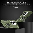 thumbnail image 2 of for Xiaomi Redmi Note 12 5G Case (Not 4G) with Metal Ring Kickstand for Women & Men, Heavy-Duty Protection Shockproof Bumper Cover Case for Xiaomi Redmi Note 12 5G/Poco X5 TY Green, 2 of 9