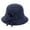 Navy, variant on PMVFHDE Unisex Fall Winter Fashion Dome British Top Hat Casual Round Cap With Bow Beach Hats For Women