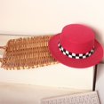 thumbnail image 2 of Txlixc Fedora para niños con correas a cuadros Txlixc  moda, 2 of 4