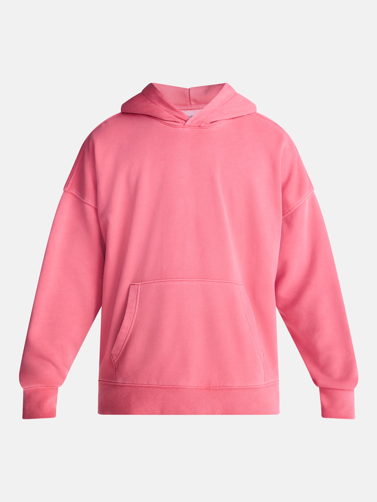 No Boundaries Oversized Hoodie with Long Sleeves, Men's XS-4XLT
