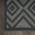 thumbnail image 2 of Nourison Versatile Indoor/Outdoor Charcoal/Black 6' x 9' Area Rug, (6x9), 2 of 10