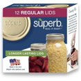 thumbnail image 1 of Superb 12 Regular Mouth Canning Lids, 1 of 6