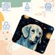 thumbnail image 3 of Alfombrilla de ratón con diseño de perro pastor de estrellas con base de goma antideslizante, cuadrada, protector para portátil, almohadillas de escritura, alfombrilla de ratón para juegos, 3 of 7