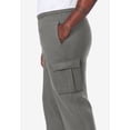 thumbnail image 5 of KingSize Men's Big & Tall Fleece Cargo Sweatpants, 5 of 6
