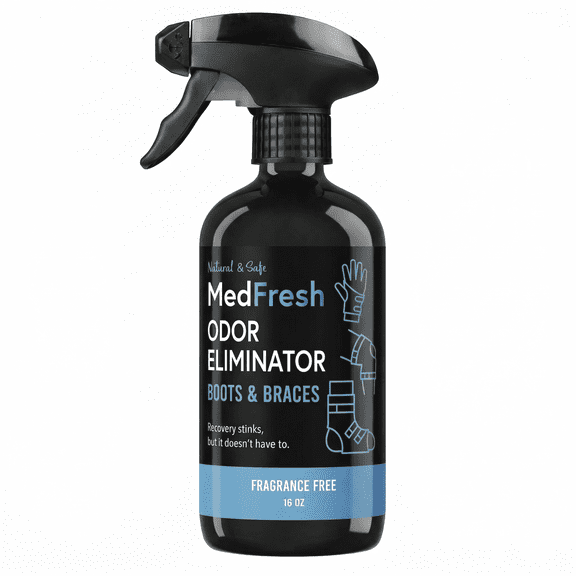 MedFresh Odor Eliminating Spray Fragrance Free, 16 oz Bottle