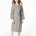 thumbnail image 2 of Ladies Cozy Homewear Women Kimono Robes Long Knit Bathrobe Lightweight Soft Knit Sleepwear, 2 of 7