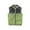 Matcha Green, variant on LYMAYTER Boys Girls Warm Vest for Kids Toddler Solid Color Tank Boys Sleeveless Cardigan Jacket for 1-12 Years