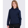 thumbnail image 2 of 3 Pack: Girls' Soft Brushed Fleece Pullover Hoodie Sweatshirt With Kangaroo Pocket (Ages 7-16), 2 of 5