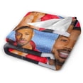 thumbnail image 2 of Blanket Michael Actors B. Jordans Throw Flannel Blankets Warm Soft Cozy Fuzzy Air Conditioning Blanket for Living Room Sofa Bed Gift Blankets for All Seasons 30"x40", 2 of 6