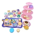 thumbnail image 2 of Juego de Té Baoblaze Conjunto Floral 17pcs Accesorios de Cocina Jugar juguetes de casa, 2 of 8