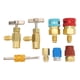thumbnail image 2 of Adaptador R1234yf A R134A, Kit de Acopladores Rápidos Precisos R1234yf Kit de Fuga A Alta Presión para El Acondicionador de Automóvil Ca Carga, 2 of 7
