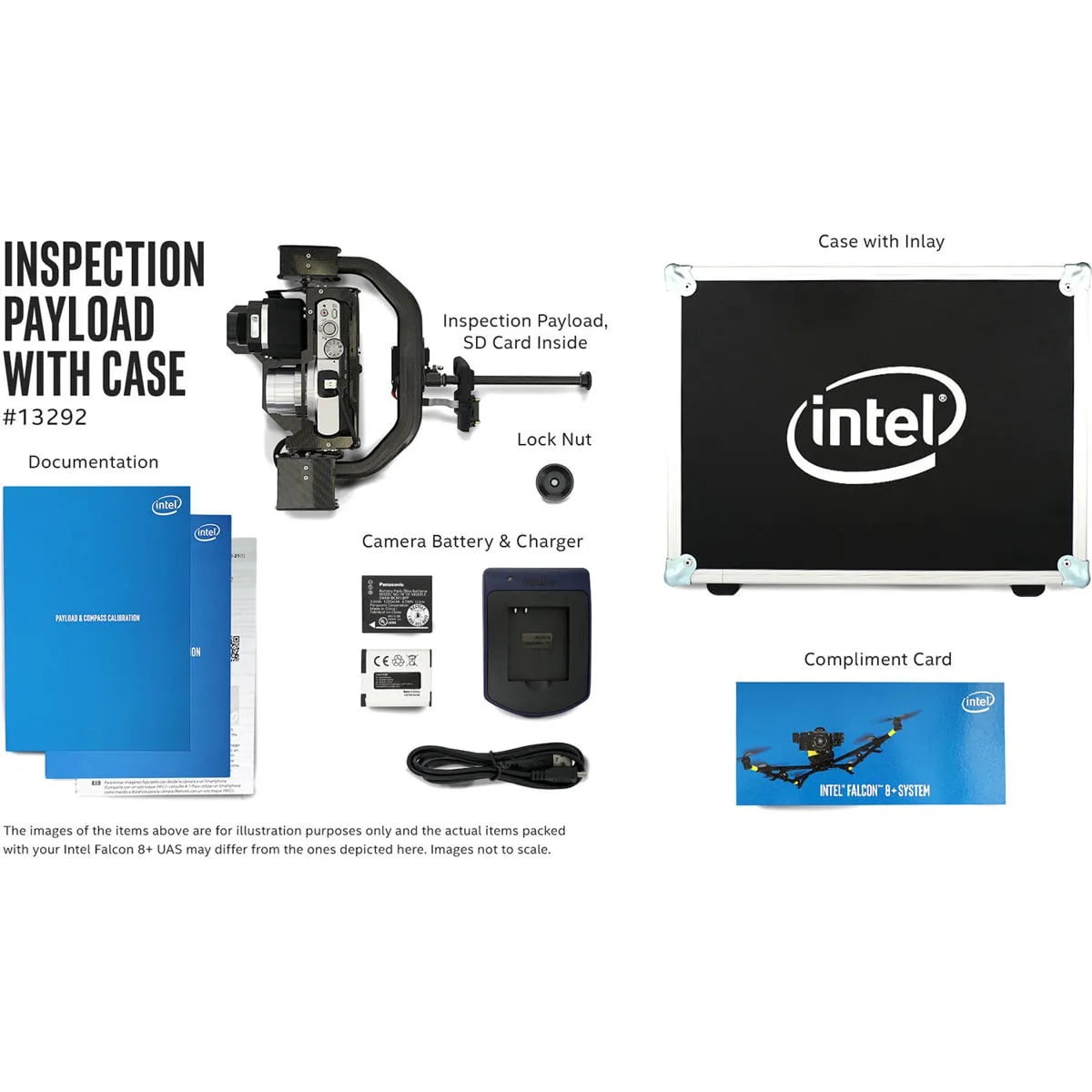 Intel Inspection Payload with Panasonic ZS50 RGB Camera for Falcon 8+ Drone