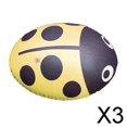 thumbnail image 1 of Colaxi 3X Inflatable Swimming Air Bag Float Buoy Gasbag Ladybug Flotation Ball Yellow, 1 of 8
