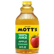 Mott's 100% Apple Juice, 64 Fluid Ounce, Bottle