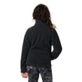 thumbnail image 2 of Chaqueta polar Columbia Benton Springs para niñas, negra, XS, 2 of 9