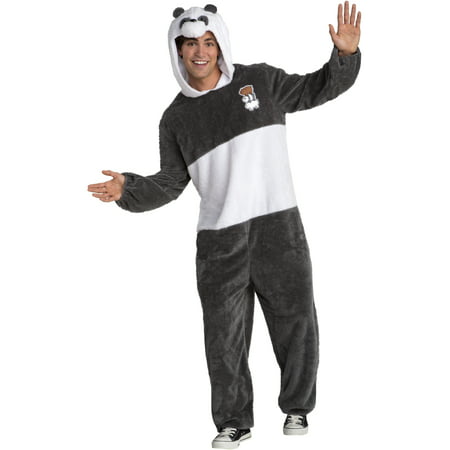 We Bare Bears Panda One Piece Suit Adult Costume