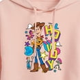 thumbnail image 3 of Toy Story 4 - Woody Howdy - Juniors Cropped Pullover Hoodie, 3 of 5