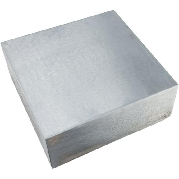 BENCH WIZARD 2.45" Steel Bench Block  Durable Surface for Stamping, Texturing, and Shaping  Jeweler's Anvil