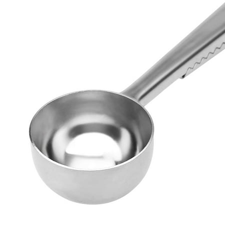 

7Inch Coffee Scoop Coffee Spoon Measuring for Ground Coffee and Beans Stainless Steel(Silver)
