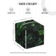 thumbnail image 4 of Fotbe Lush Foliage Green Plant Porta Pañuelos Decorativo de Cuero, Caja Cuadrada Moderna para Pañuelos Faciales, Organizador y Dispensador 5x5x5'', 4 of 7