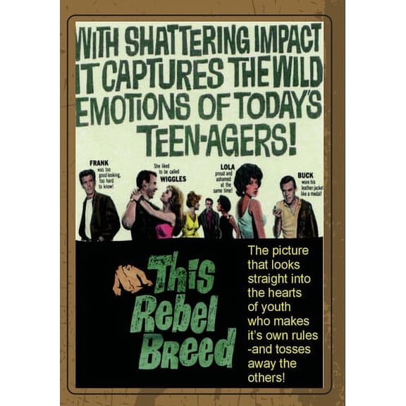 This Rebel Breed (DVD), Sinister Cinema, Drama