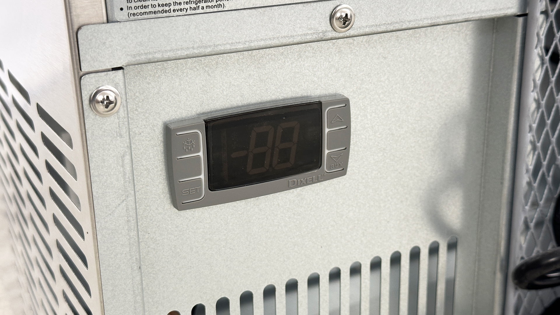 72.5 in. Commercial Undercounter Freezer 20 Cu.Ft, Auto-Defrost Three Solid Door Freezer