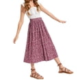 thumbnail image 2 of SROBPTY Little Girls Skirts Print Floral for 2-8 Years, 2 of 5