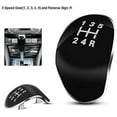thumbnail image 3 of Gear Shift Knob Cover , For Ford Fiesta Focus 5 Speed Abs Black Car Gear Shift Knob Head Cap Cover, 3 of 5