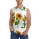 thumbnail image 1 of Balery Plump Sunflower And Sketch Camisetas sin mangas para hombre, absorbe la humedad y protege contra el mal olor.-Medium, 1 of 7