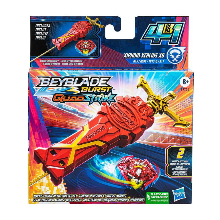 Beyblade Burst QuadStrike Speed Launcher - Walmart.com