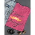 thumbnail image 3 of Cinco De Mayo Soft Lettering Shaped T-Shirt Women -Image by Shutterstock, Female Medium, 3 of 4