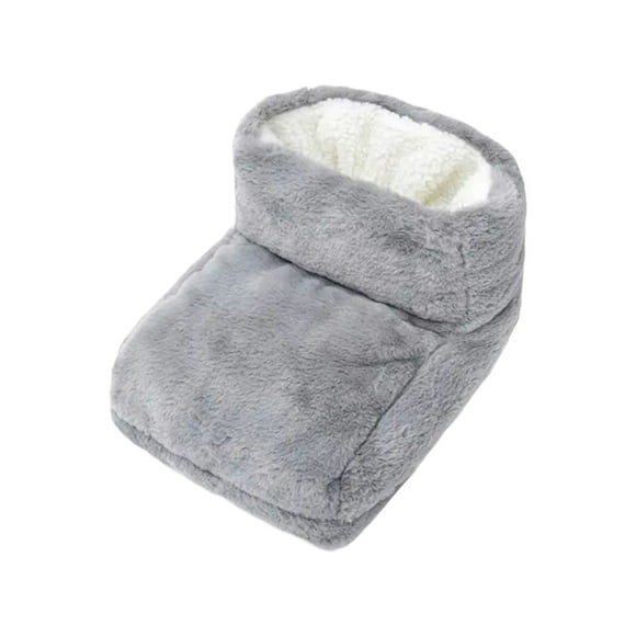 Cozzii Foot Warmer Cozzii Feet Warmer Cozzii Warmzii Heated Foot Warmer Large Foot Warmer for Feet Soft Flannel Slip Foot Warmer Slippers for Women Men