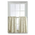 thumbnail image 4 of CHF Seashells 24" Tiered Curtain Set, Pair, Printed, Linen, Polyester, Adult, 4 of 5