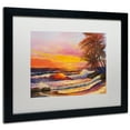 thumbnail image 2 of Trademark Fine Art 'Hawaiian Glow' Black Framed Art by Manor Shadian, 2 of 4