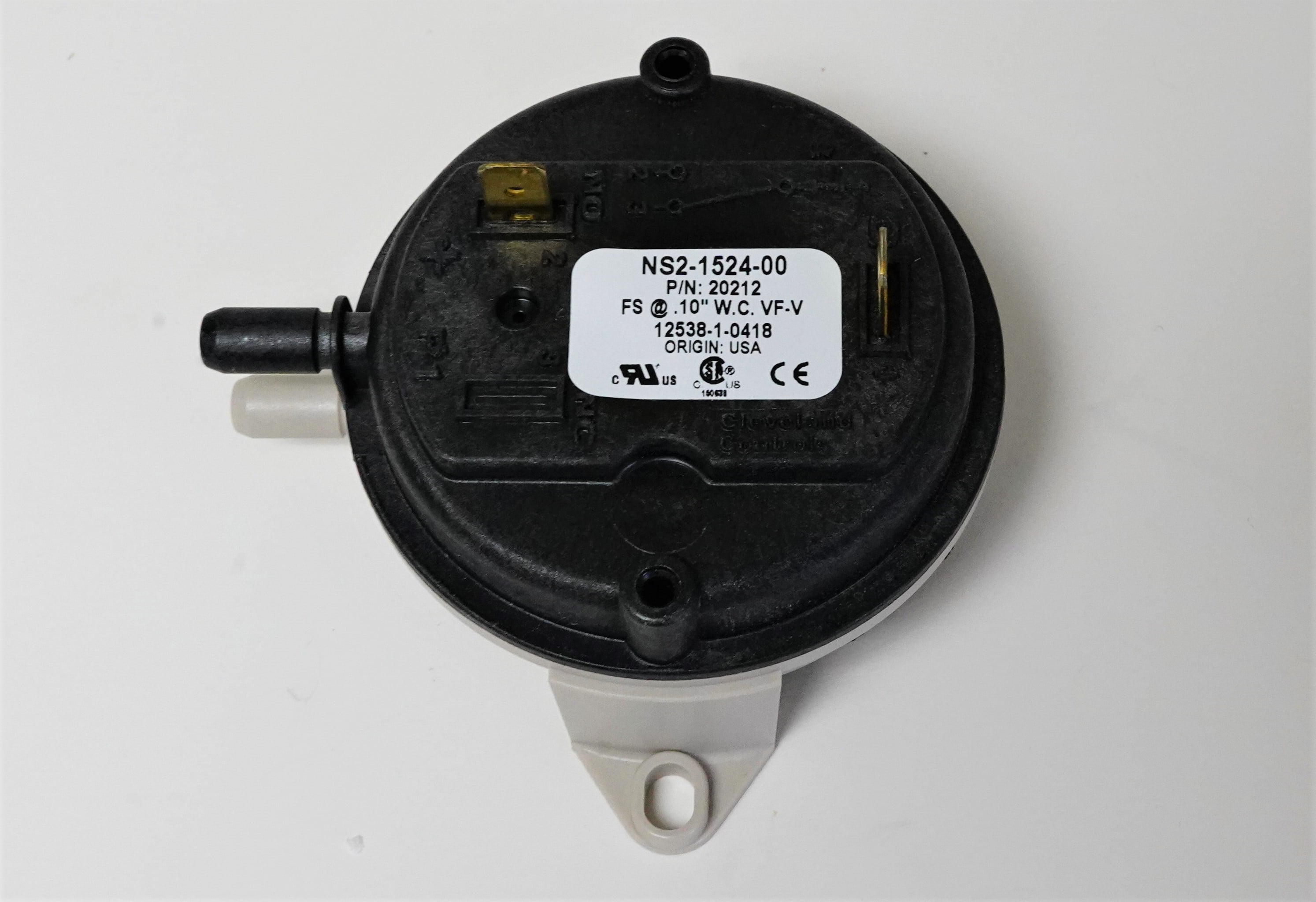 Vacuum Pressure Switch for Pellet Stove Winslow Bella Lennox PS40 PI40
