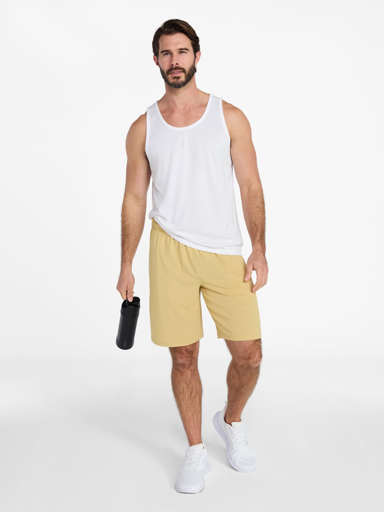 Athletic Works Men's and Big Men's Active Jersey Tank Top, Sizes S-3XL